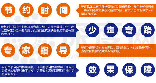 深度網(wǎng)具有項(xiàng)目實(shí)戰(zhàn)操盤團(tuán)隊(duì)，更有效的為您的網(wǎng)絡(luò)項(xiàng)目提供保障